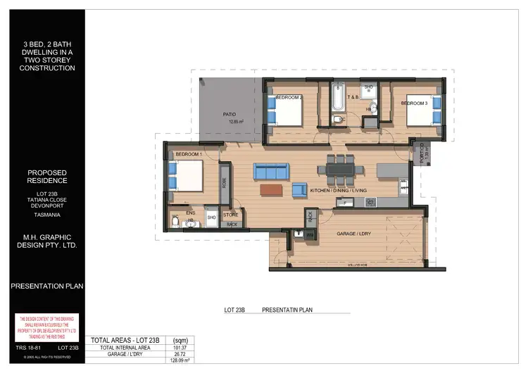 Second view of Homely house listing, 23A Tatiana Close, Devonport TAS 7310