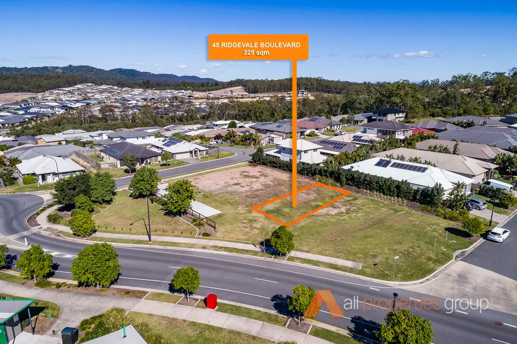 Main view of Homely land listing, 45 Ridgevale Boulevard, Holmview QLD 4207