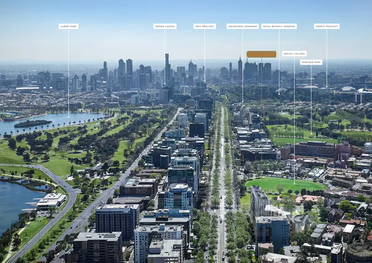Third view of Homely apartment listing, G7/605 St Kilda Rd, Melbourne VIC 3004
