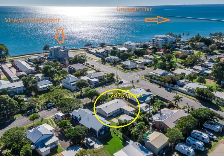 Main view of Homely house listing, 247 Cypress Street, Urangan QLD 4655