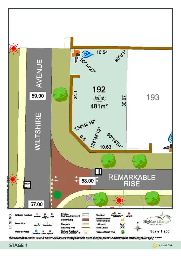 Main view of Homely land listing, Lot 192 Remarkable Rise, Jane Brook WA 6056