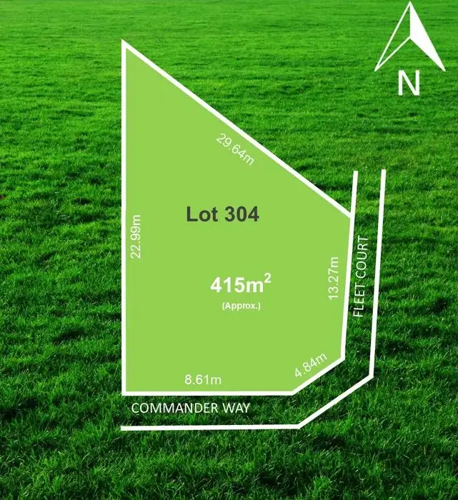 Main view of Homely land listing, 1 (Lot 304) Fleet Court, Corio VIC 3214