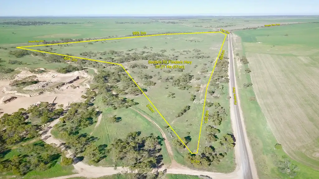 Main view of Homely land listing, Section 50 Flinders Hwy, Streaky Bay SA 5680