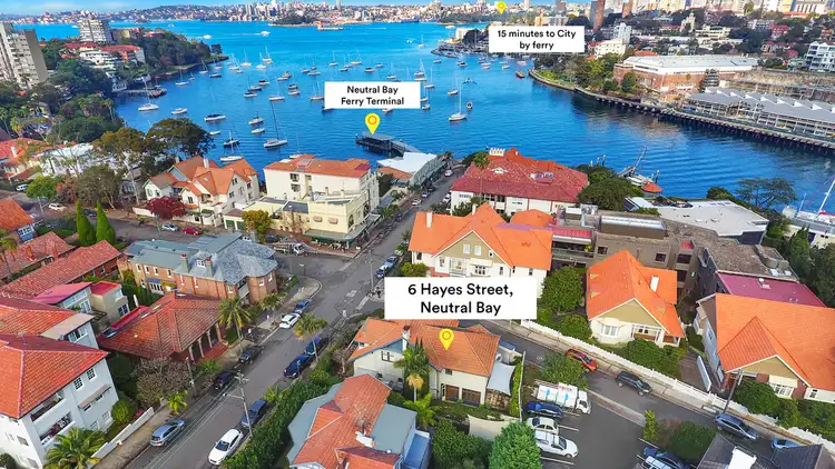 Second view of Homely house listing, 6 Hayes Street, Neutral Bay NSW 2089