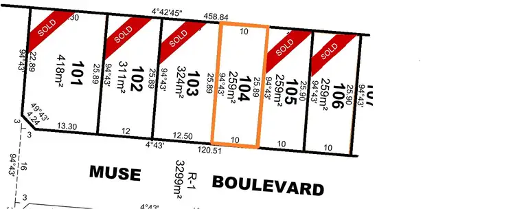 Main view of Homely land listing, 7 Muse Boulevard, Truganina VIC 3029