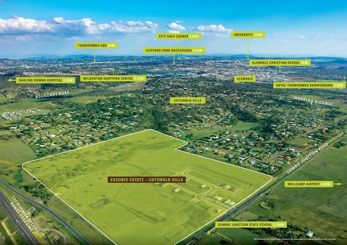 Main view of Homely land listing, 10 Whitewood Way, Cotswold Hills QLD 4350