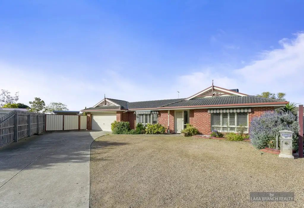 Main view of Homely house listing, 10 Hoffman Court, Lara VIC 3212