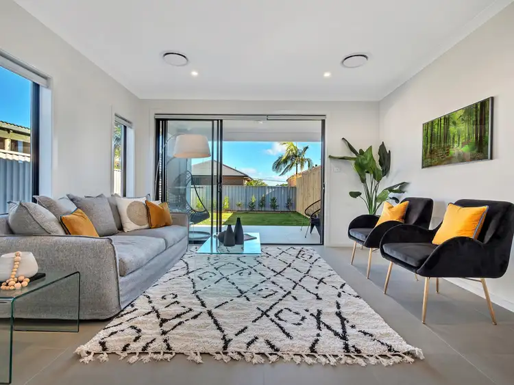 Second view of Homely semi-detached listing, 22A Mitchell Street, Chifley NSW 2036