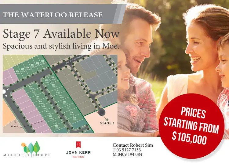 Second view of Homely land listing, Lot 101 Mitchell Grove, Moe VIC 3825