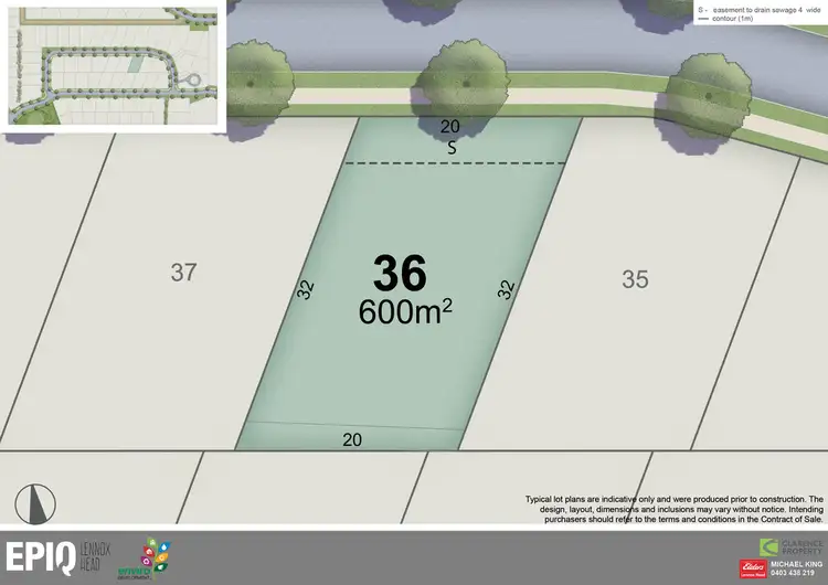 Main view of Homely land listing, Lot 36 Stage 3B Epiq, Lennox Head NSW 2478