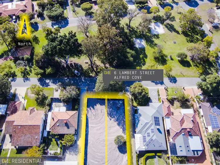 Second view of Homely land listing, 6 Lambert Street, Alfred Cove WA 6154