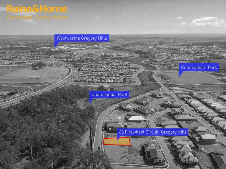 Third view of Homely land listing, 68 Firewheel Circuit, Gregory Hills NSW 2557