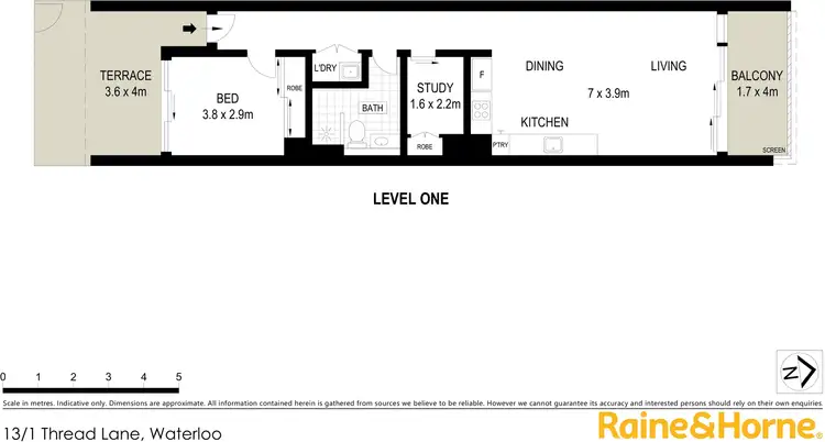 Seventh view of Homely apartment listing, 13/1 Thread Lane, Waterloo NSW 2017