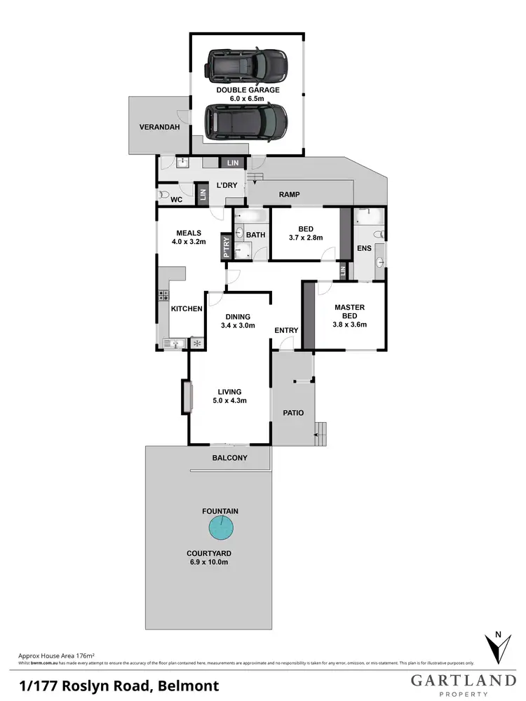 Seventh view of Homely house listing, 1/177 Roslyn Road, Belmont VIC 3216
