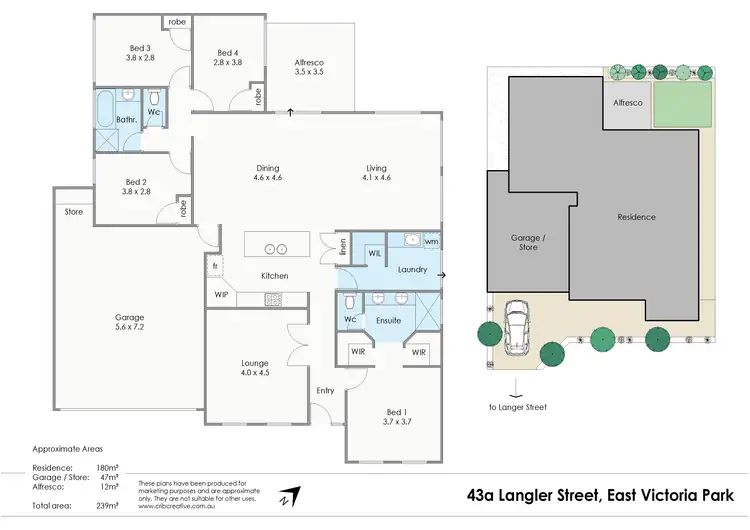 Sixth view of Homely house listing, 43A Langler Street, East Victoria Park WA 6101