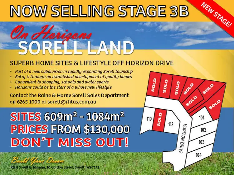 Second view of Homely land listing, Lot 104 Horizon Drive, Sorell TAS 7172