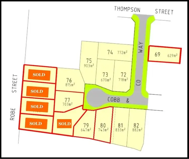 Main view of Homely land listing, Lot 77 Cobb and Co Way, Robe SA 5276