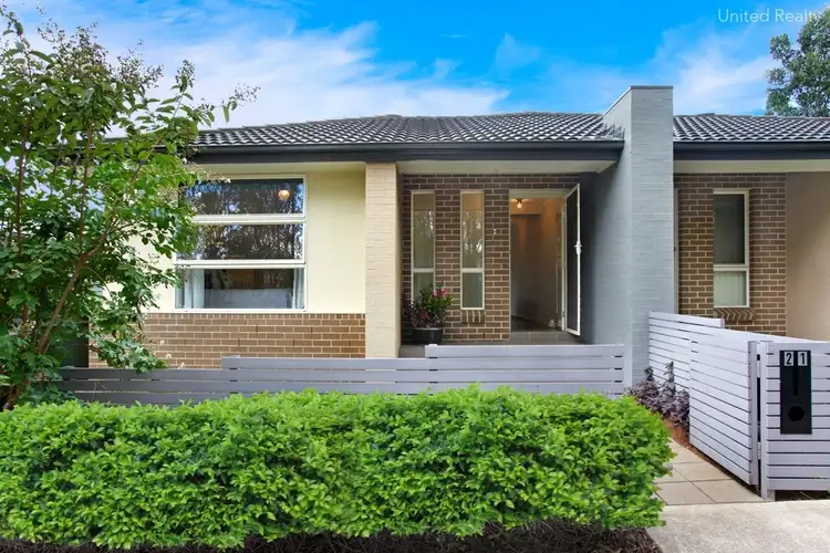 Main view of Homely semi-detached listing, 21 Conway Avenue, West Hoxton NSW 2171
