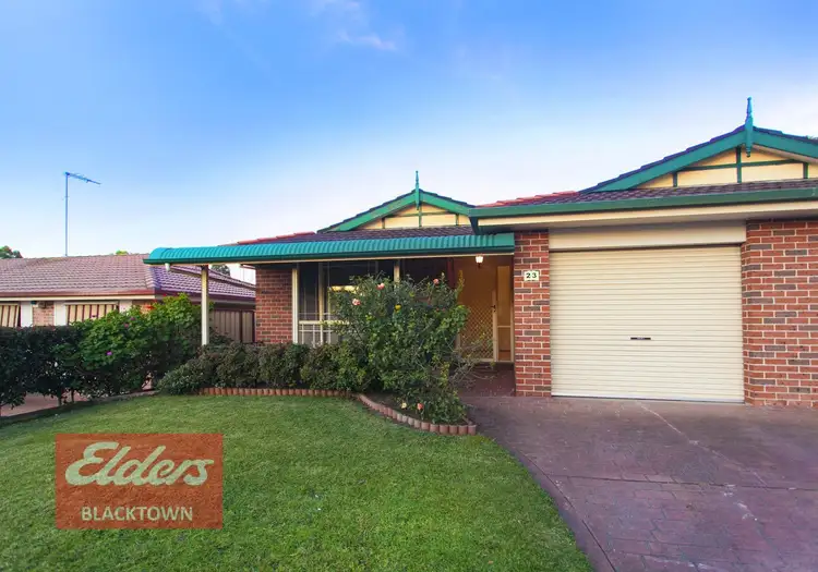 Main view of Homely semi-detached listing, 23 Tulipwood Drive, Colyton NSW 2760