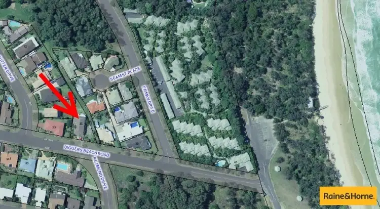 Second view of Homely house listing, 35 Diggers Beach Road, Coffs Harbour NSW 2450