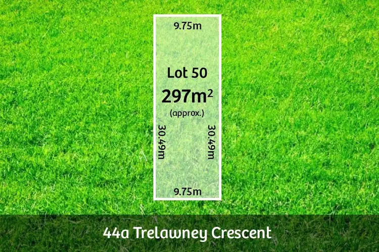 Main view of Homely land listing, 44a (lot 50) Trelawney Crescent, Huntfield Heights SA 5163