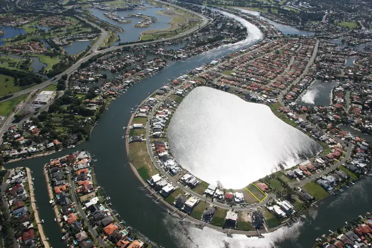 Second view of Homely land listing, 150 Sir Bruce Small Boulevard, Benowa Waters QLD 4217