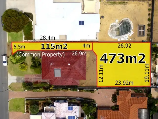 Second view of Homely land listing, Lot 2, 5 Sulman Road, Wembley Downs WA 6019