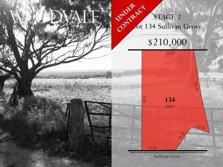 Lot 134 Sullivan Grove, Gawler South SA 5118