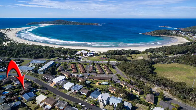Main view of Homely semi-detached listing, 2/54 Lentara Street, Fingal Bay NSW 2315
