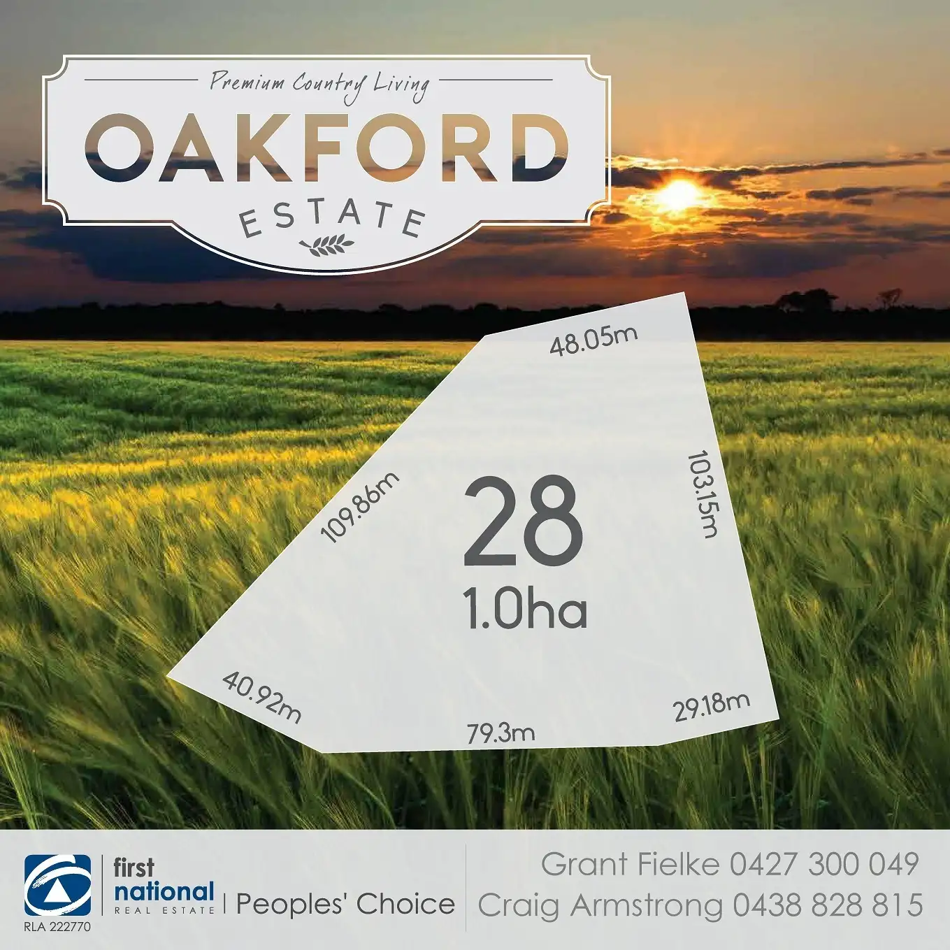 Main view of Homely land listing, Lot 28 Dunlop Boulevard, Lewiston SA 5501