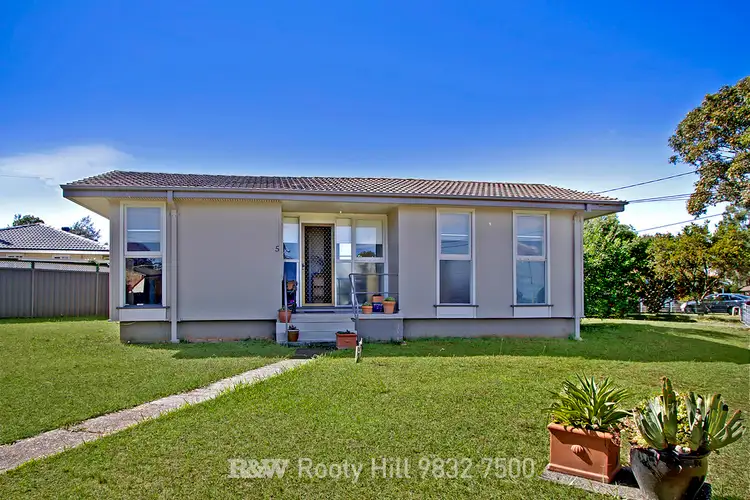 Main view of Homely house listing, 5 Aycliffe Avenue, Hebersham NSW 2770