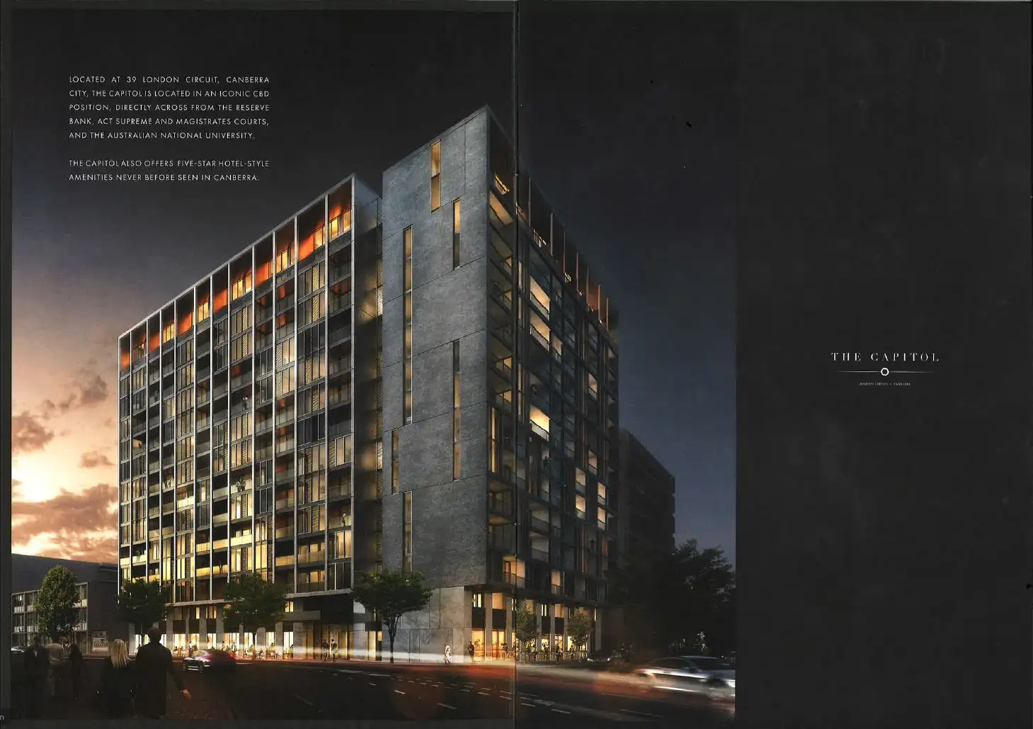 Main view of Homely unit listing, 712/31-39 London Circuit, City ACT 2601
