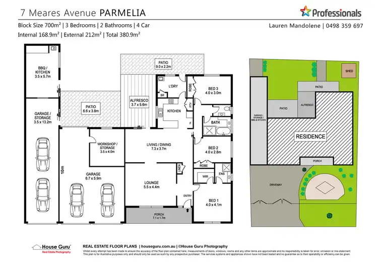 Second view of Homely house listing, 7 Meares Avenue, Parmelia WA 6167