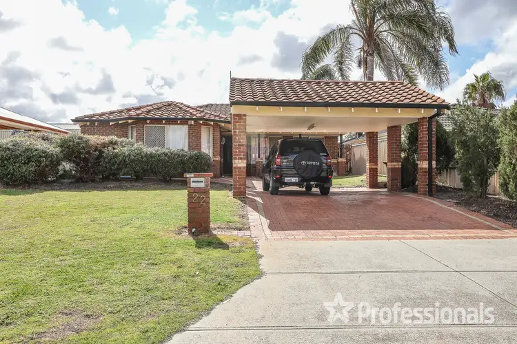 Second view of Homely house listing, 22 Badgingarra Gardens, Ballajura WA 6066