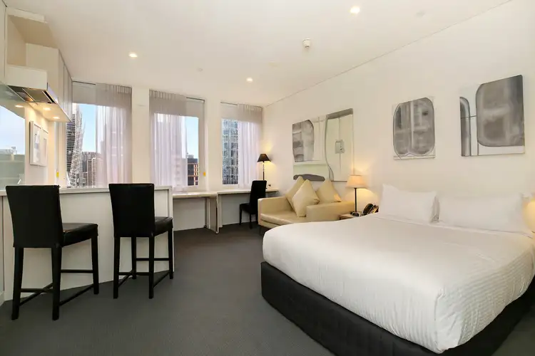 Second view of Homely apartment listing, 1403/480 Collins St, Melbourne VIC 3000