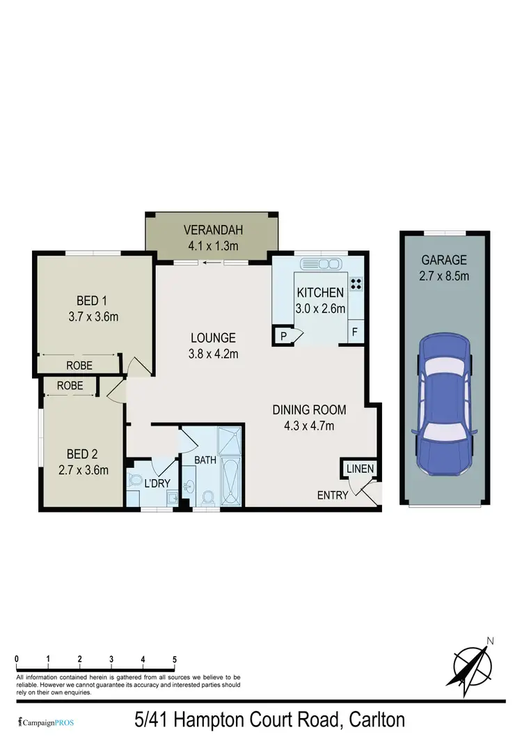 Seventh view of Homely unit listing, 5/41 Hampton Court Road, Carlton NSW 2218