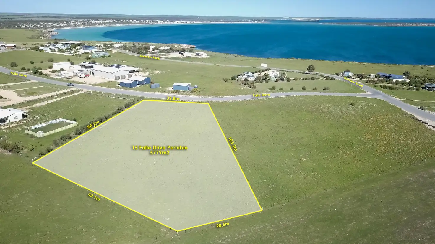 Main view of Homely land listing, 15 Falie Drive, Perlubie SA 5680