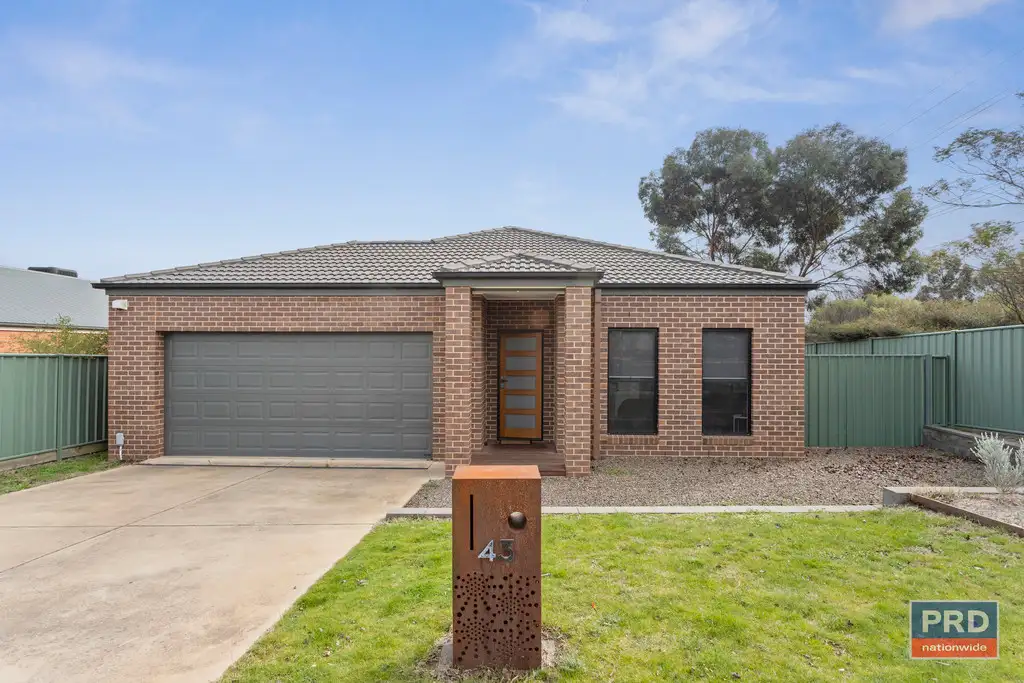 Main view of Homely house listing, 43 Lobb Street, North Bendigo VIC 3550