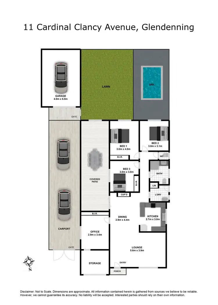 Second view of Homely house listing, 11 Cardinal Clancy Avenue, Glendenning NSW 2761