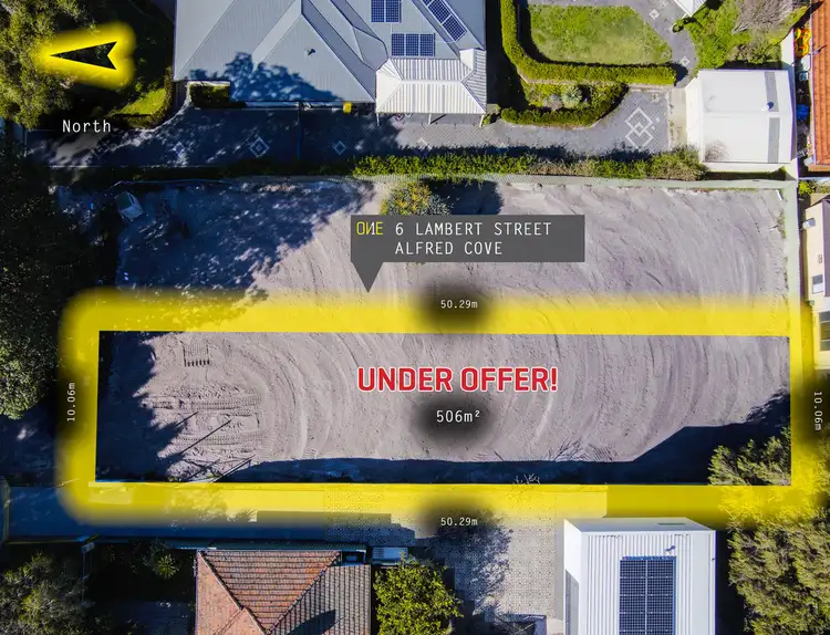 Lot 2 @ 6 Lambert Street, Alfred Cove WA 6154