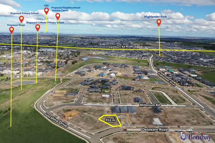 Main view of Homely land listing, 18 Delaware Road, Craigieburn VIC 3064