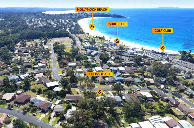 Main view of Homely house listing, 1 Clissold Street, Mollymook NSW 2539