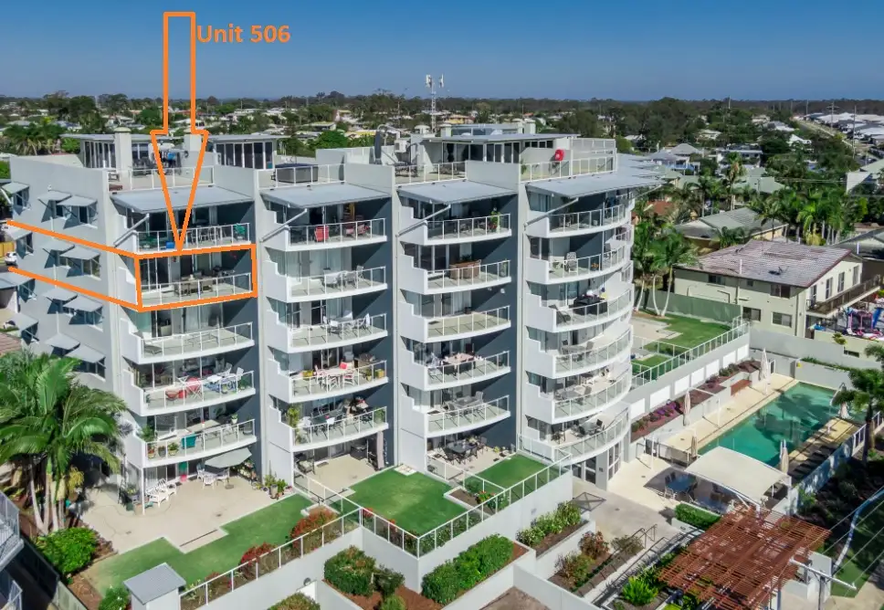 Main view of Homely unit listing, 506/239 Esplanade, Pialba QLD 4655