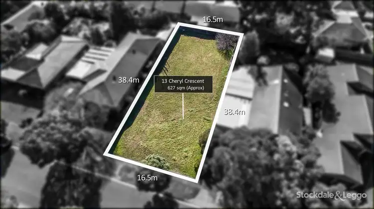Main view of Homely land listing, 13 Cheryl Crescent, Ferntree Gully VIC 3156