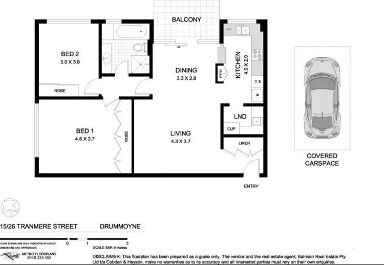 Seventh view of Homely apartment listing, 15/26 Tranmere Street, Drummoyne NSW 2047