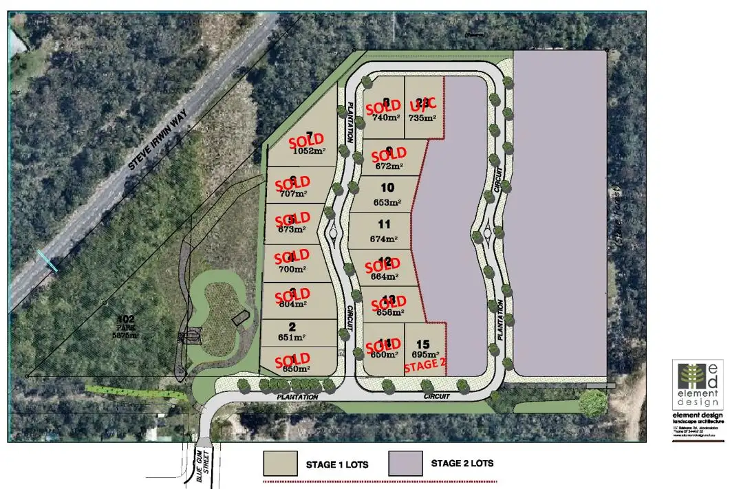Main view of Homely land listing, Lot 1 THE PINES ESTATE, Landsborough QLD 4550