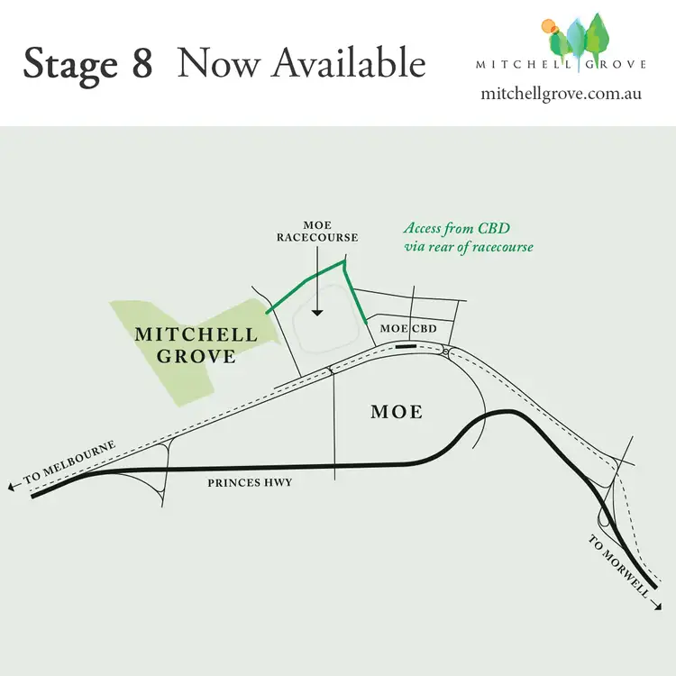 Third view of Homely land listing, Lot 201 Mitchell Grove, Moe VIC 3825
