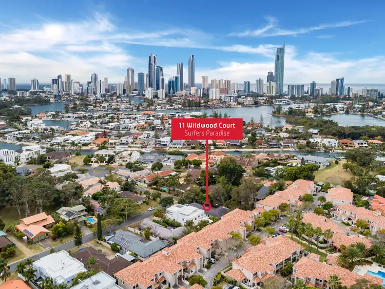 Second view of Homely townhouse listing, 11 Wildwood Court, Surfers Paradise QLD 4217