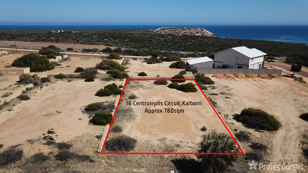 Main view of Homely land listing, 16 Centrolepis Circuit, Kalbarri WA 6536
