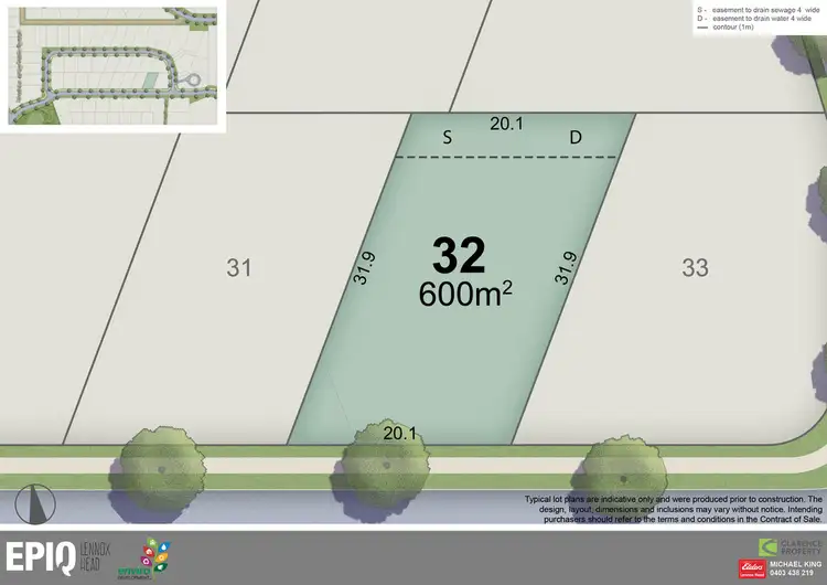 Lot 32 Stage 3B Epiq, Lennox Head NSW 2478